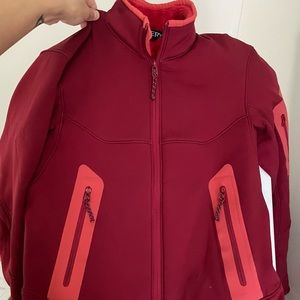 Warm burgundy/red  jacket